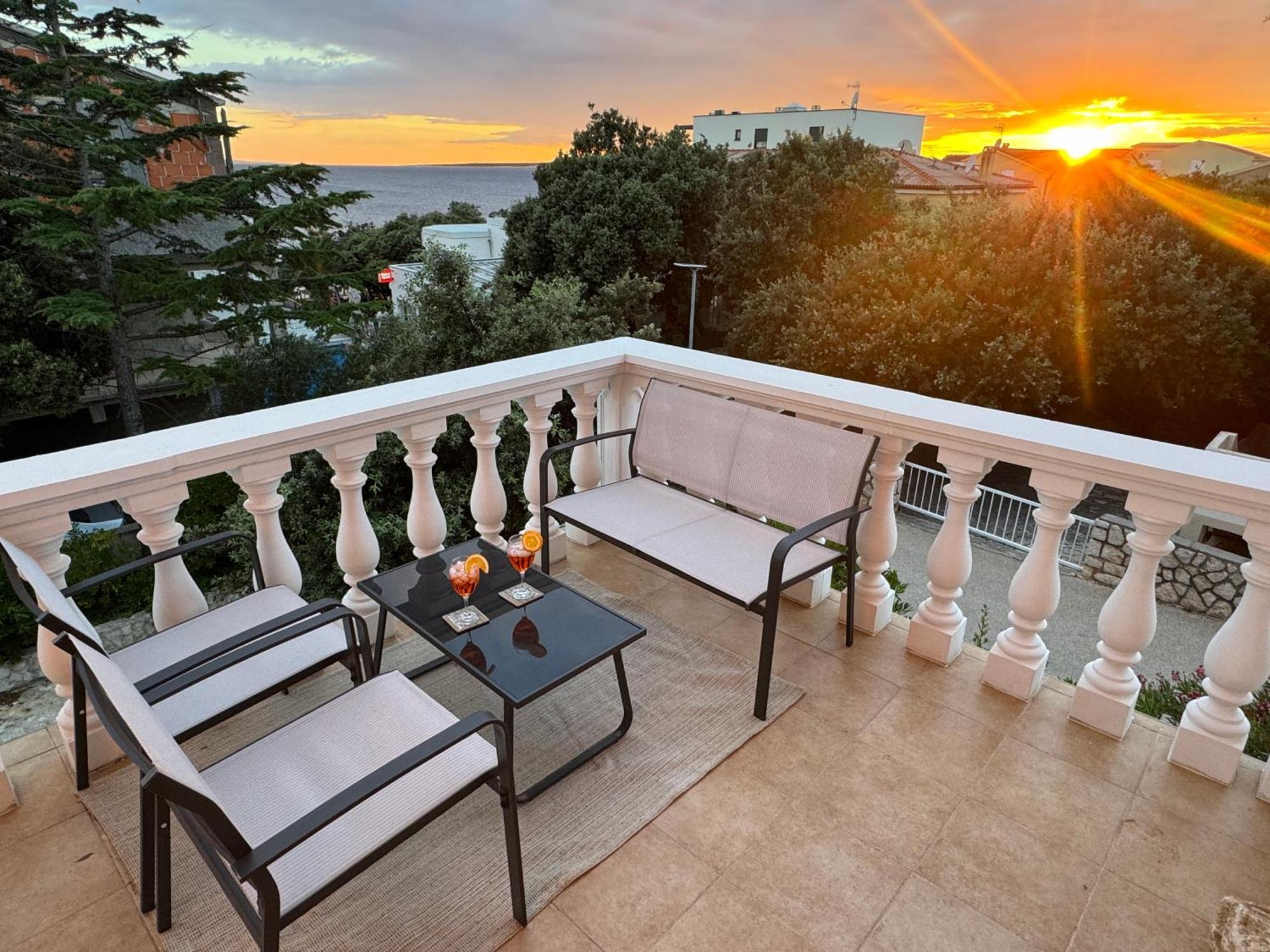 Villa Infinity Mandre Exterior foto